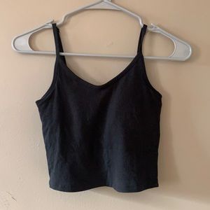 PINK Ribbed Crop Top